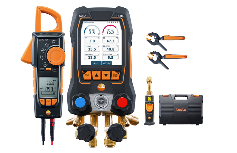 0564 5584 - Set analizador de refrigeración testo 558s