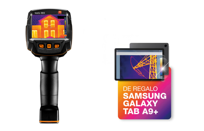 0560 8836 - Cámara termográfica testo 883-2