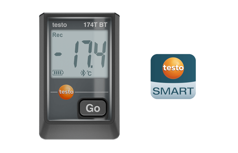 0572 1742 02 - Data logger de temperatura testo 174 T BT