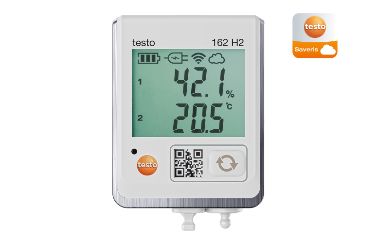 0572 1625 - Registrador de datos online testo 162 H2